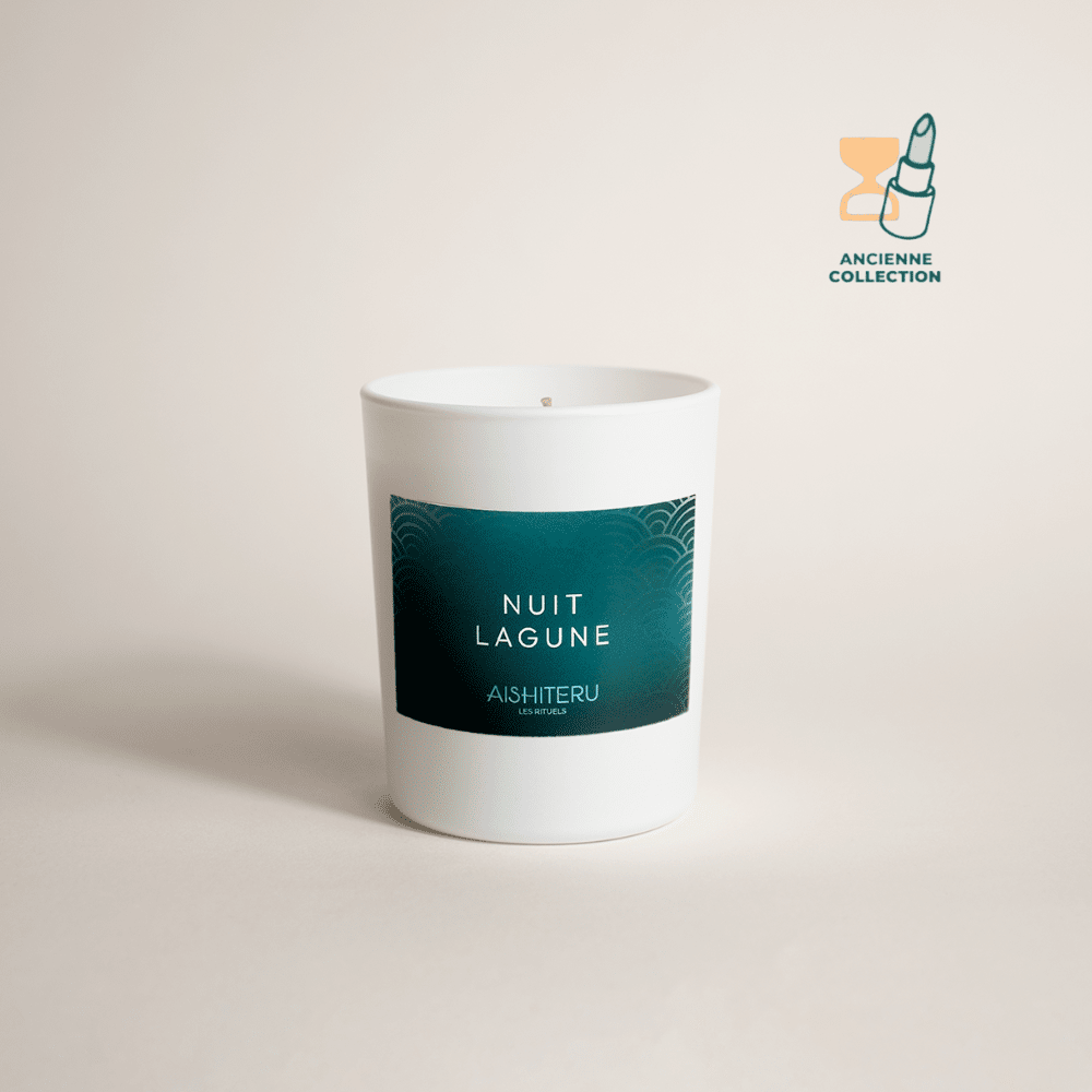 NUIT LAGUNE - Bougie parfumée parfum d'interieur AISHITERU 75 g